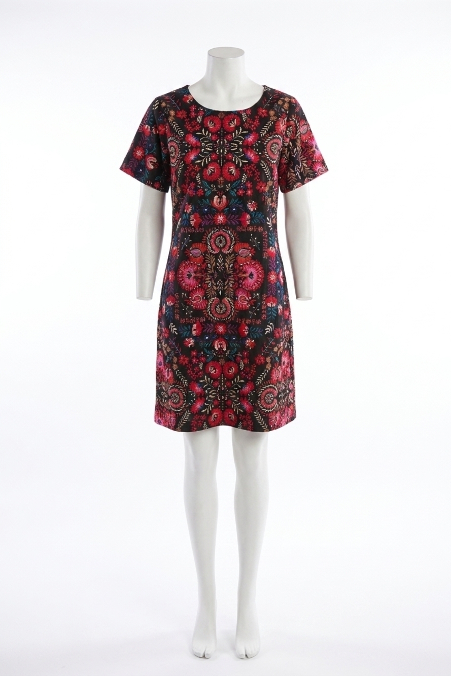 NEW MOLLY BRACKEN isabella dress in multico irina